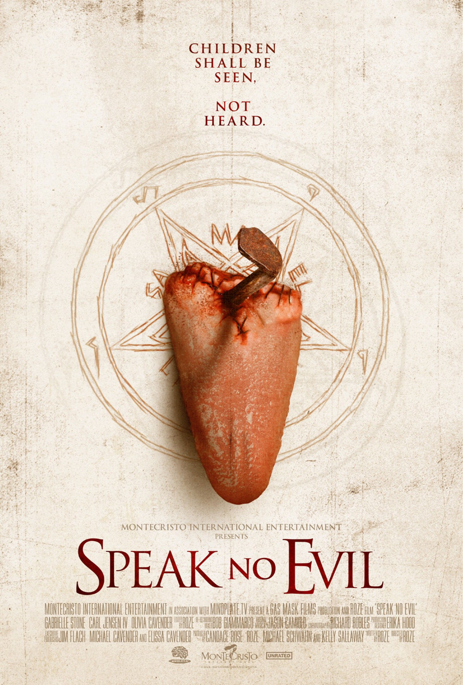 Speak no evil. Зло Постер. There is no Evil.