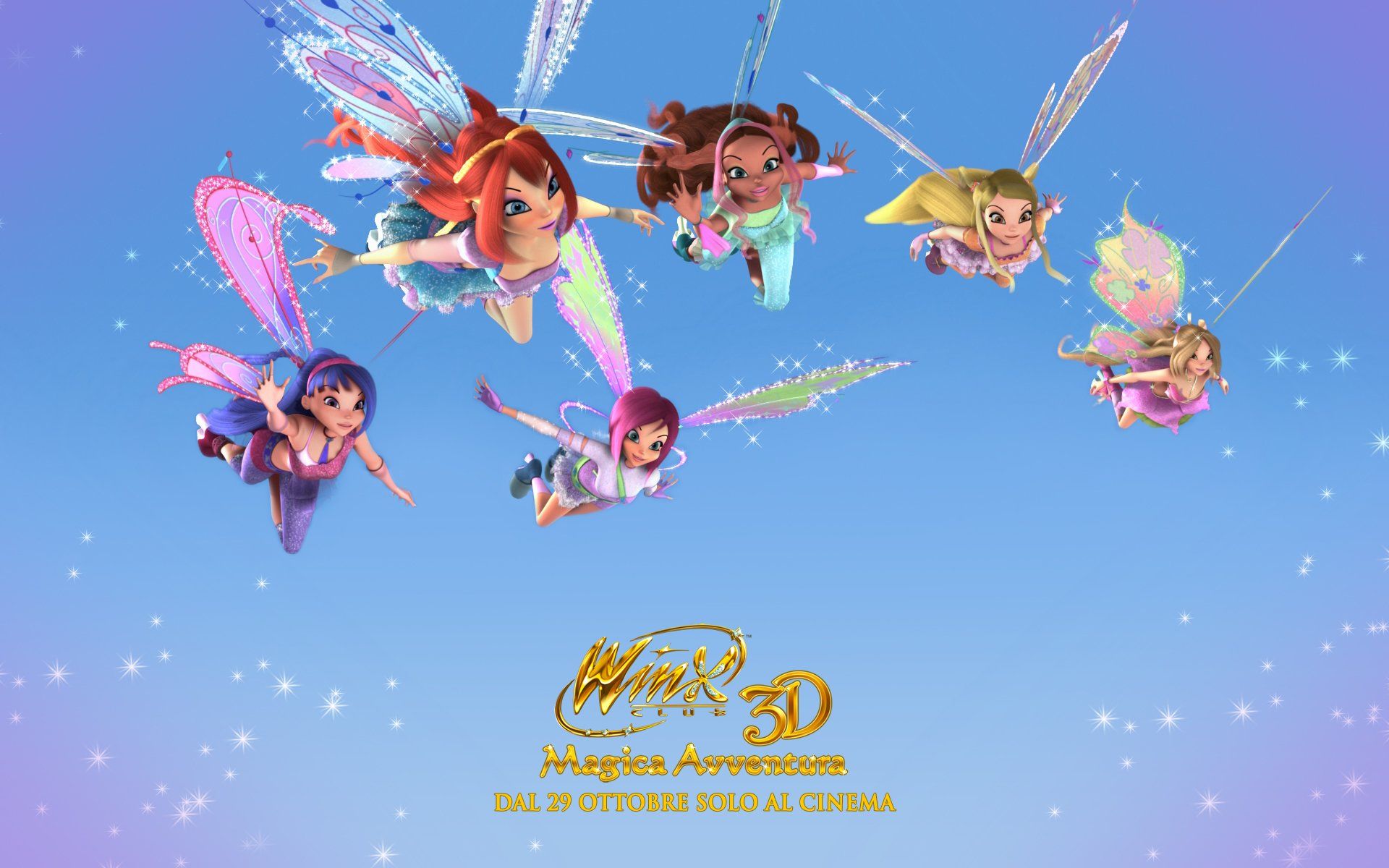 Winx Club: Волшебное приключение обои для рабочего стола