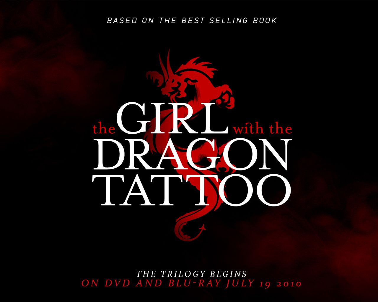 Девушка с татуировкой дракона обои для рабочего стола